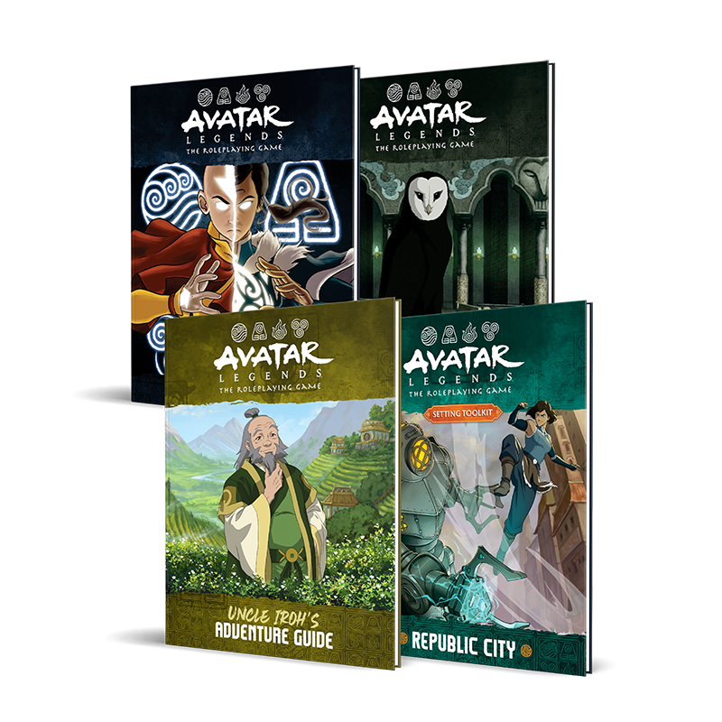 Avatar Legends The Role Playing Game good - Core Release Bundle