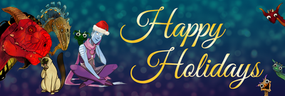 Happy Holidays from Magpie Games!