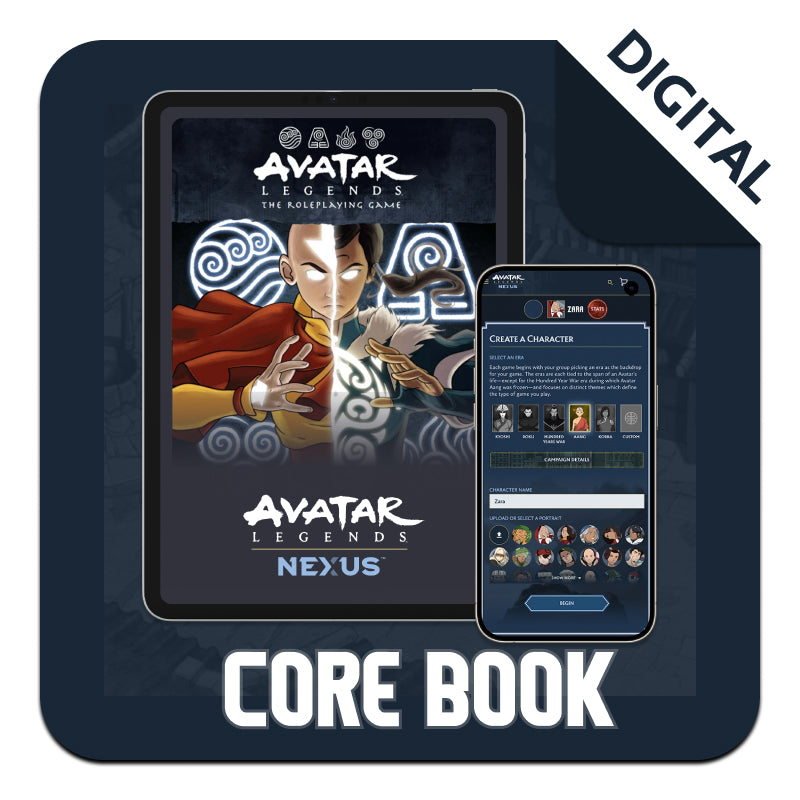 Core Book (Avatar Legends) - NEXUS – Magpie Games