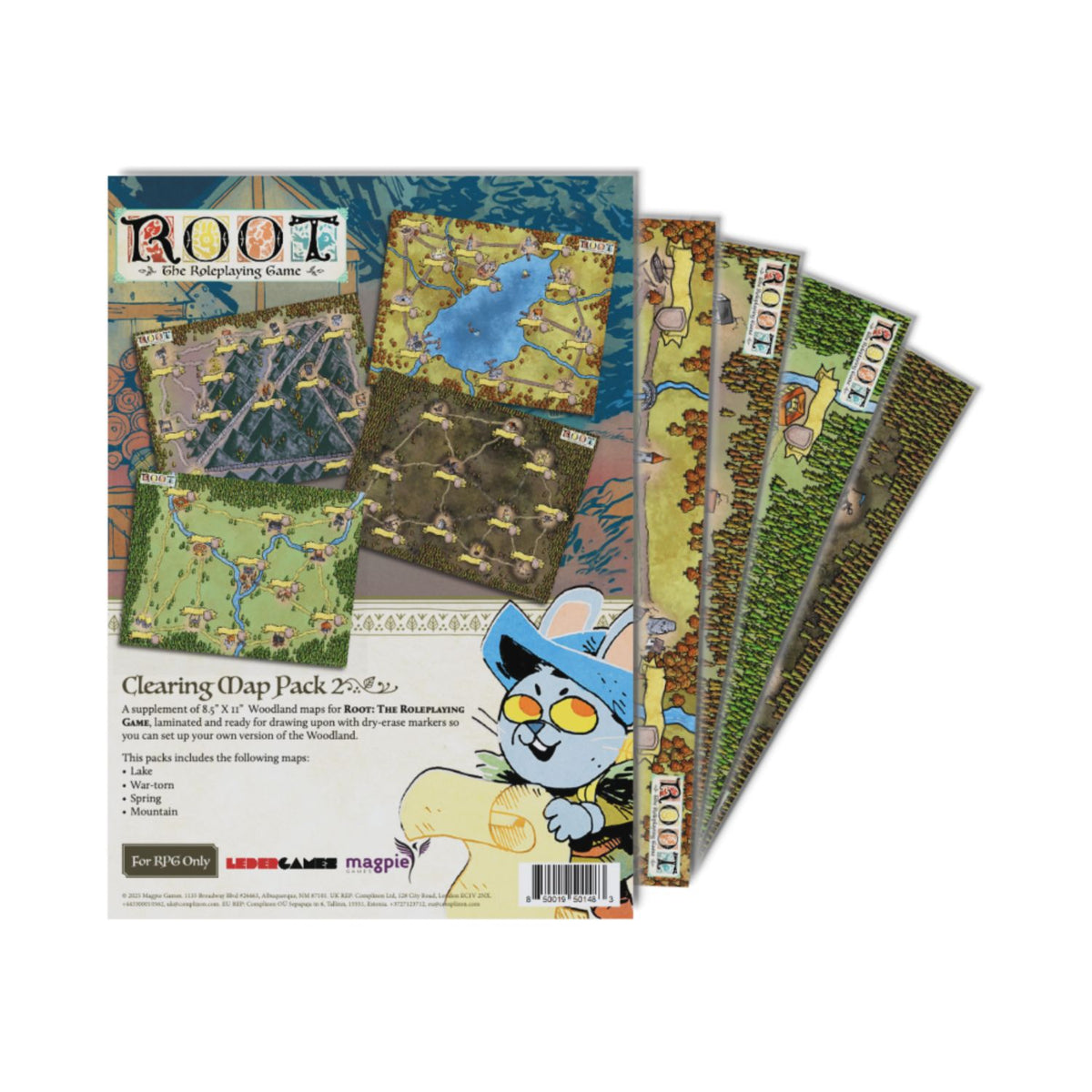 Clearing Map Pack #2 (Root: The RPG) – Magpie Games