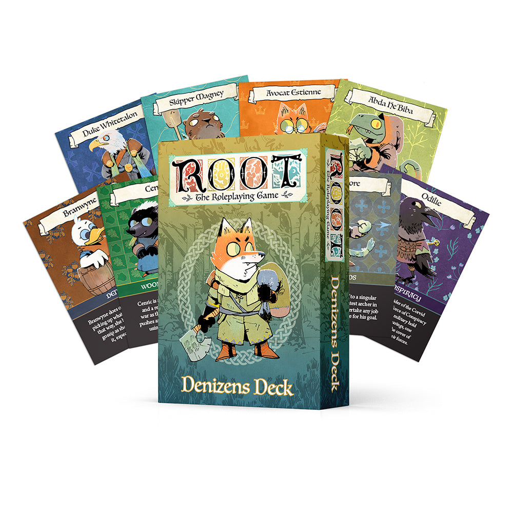 Root: The Roleplaying Game - Denizens Deck - 22,95 € - La vie du jouet Root: The Roleplaying Game - Denizens Deck - 22,95 € - La vie du jouet