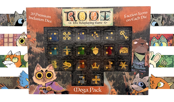 FanRoll Inclusion Dice Megapack (Root: The RPG) – Magpie Games