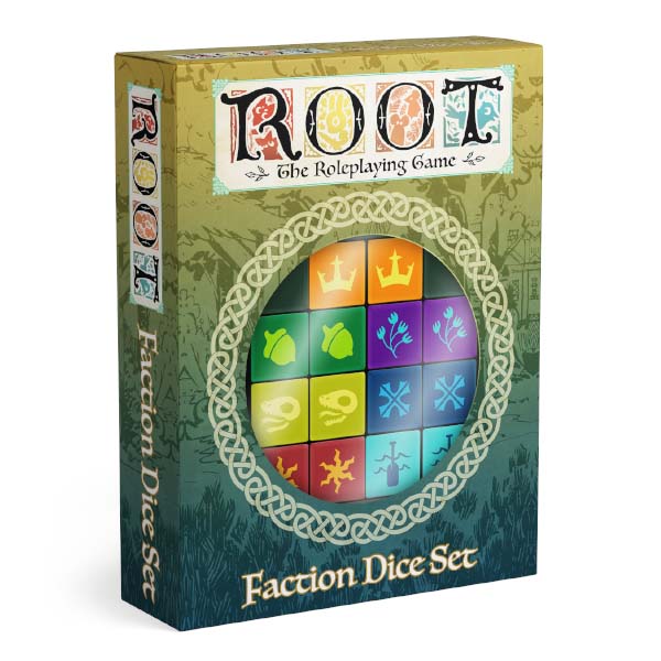 Faction Dice Set #1 (Root: The RPG) – Magpie Games